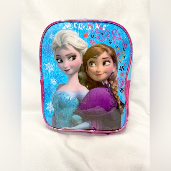 Disneys frozen Elsa and Anna kids backpack - Picture 1 of 6